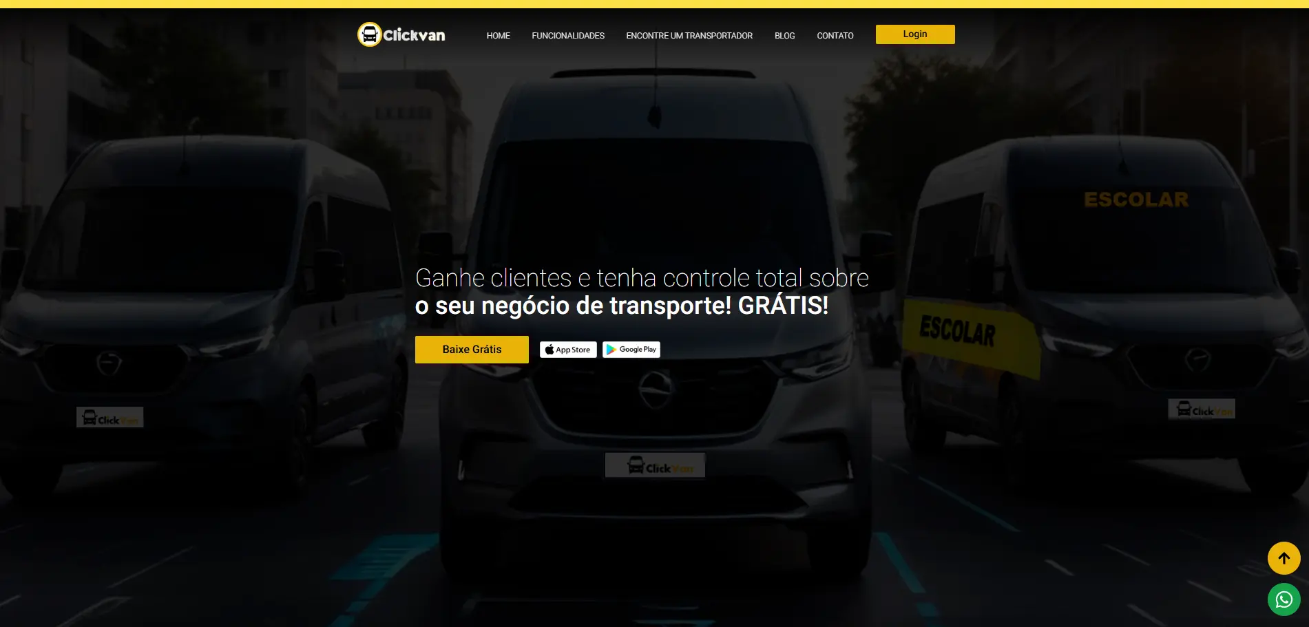 Click Van - Sistema de Gestão de Transporte
